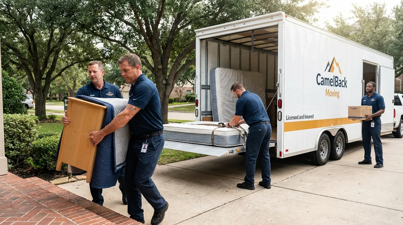 Crew loading residential truck for cross-state move from Beaver Dam, KY