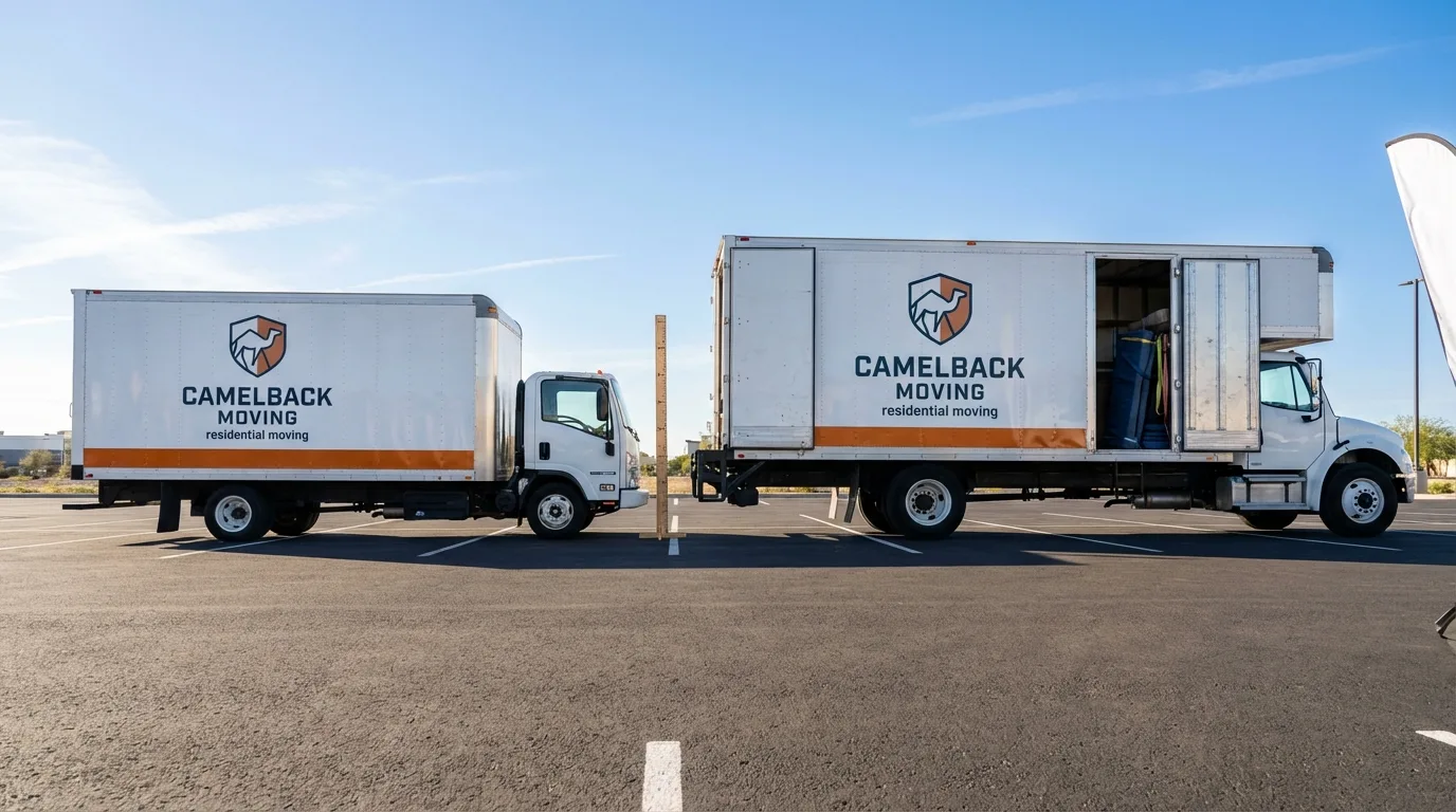 Moving truck size capacity guide in Beaver Dam